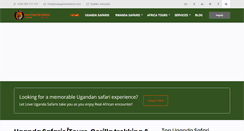 Desktop Screenshot of loveugandasafaris.com